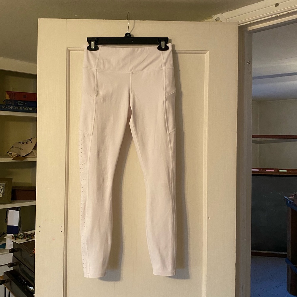 Athleta women’s white leggings